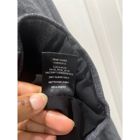 For Love And Lemons Turner Cropped Blazer in Grey Sz S - Picture 7 of 8